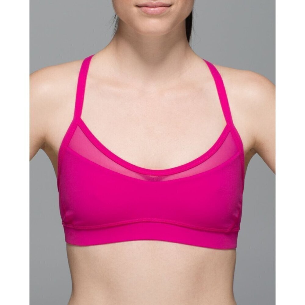 Lululemon All You Need Bra Jewelled Magenta Womens Size 8